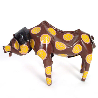 Large Tin Buffalo by Mbare Ltd - product image 2 for Resin Society