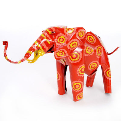 Large Tin Elephant by Mbare Ltd - main product image for Resin Society