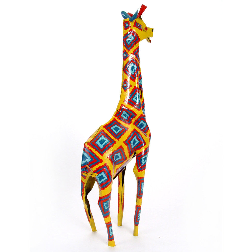 Large Tin Giraffe by Mbare Ltd - product image 2 for Resin Society