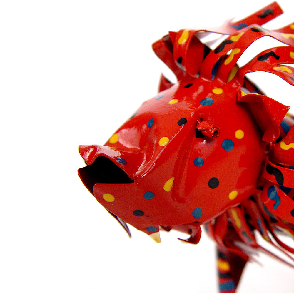 Large Tin Lion by Mbare Ltd - product image 3 for Resin Society