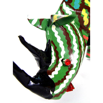 Large Tin Rhino by Mbare Ltd - product image 3 for Resin Society
