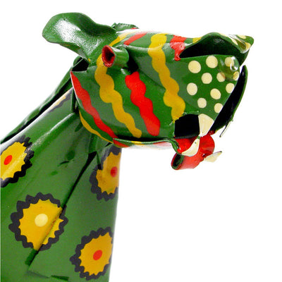 Large Tin Sitting Cheetah by Mbare Ltd - product image 3 for Resin Society
