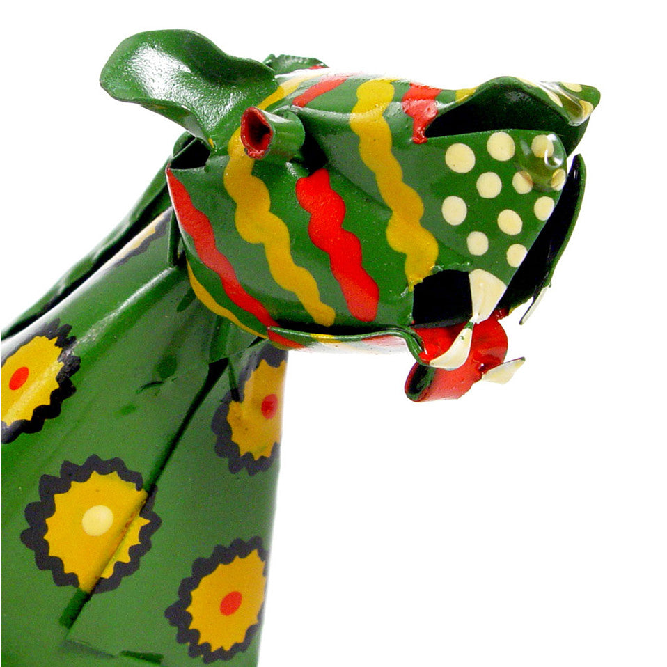 Large Tin Sitting Cheetah by Mbare Ltd - product image 3 for Resin Society