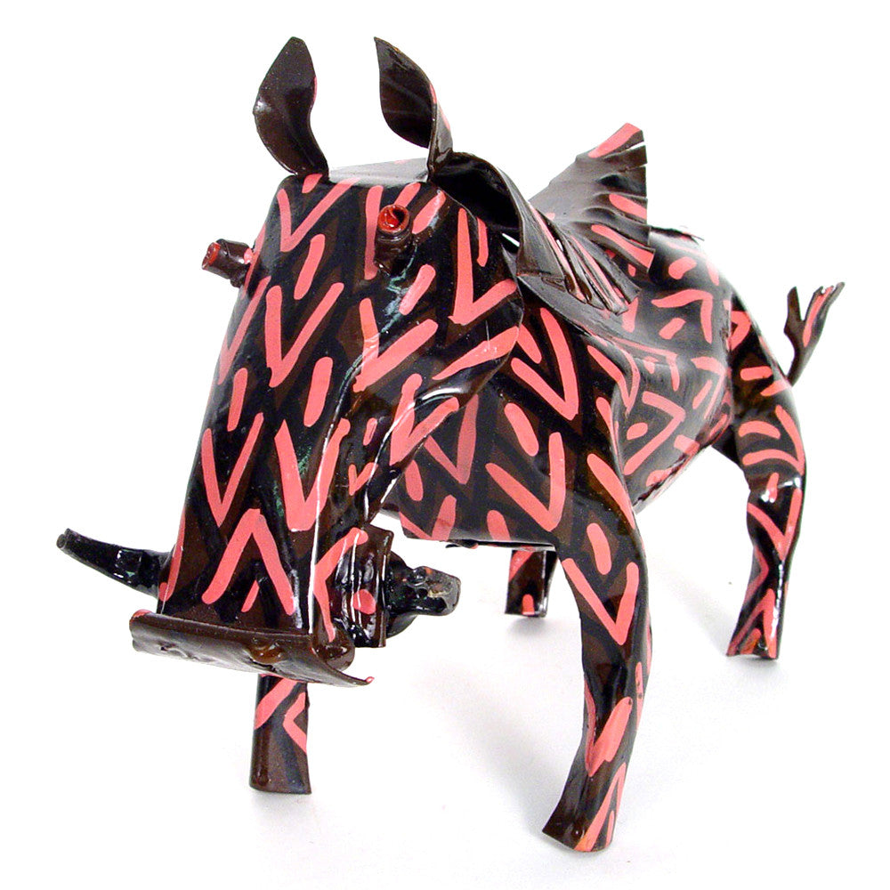 Painted Tin Warthog by Mbare Ltd - main product image for Resin Society