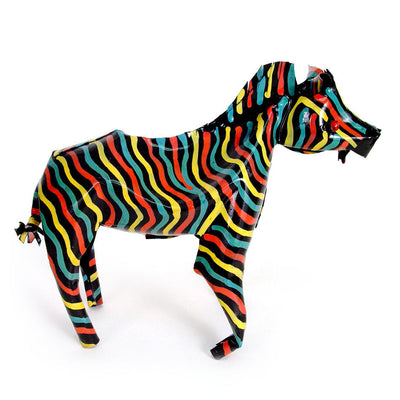 Large Tin Zebra by Mbare Ltd - product image 3 for Resin Society