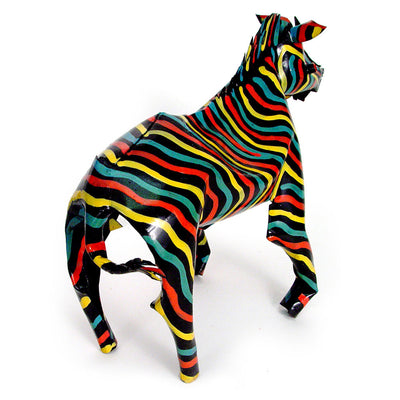 Large Tin Zebra by Mbare Ltd - product image 2 for Resin Society