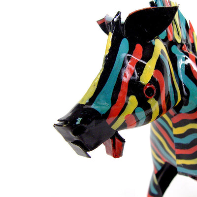 Large Tin Zebra by Mbare Ltd - product image 4 for Resin Society