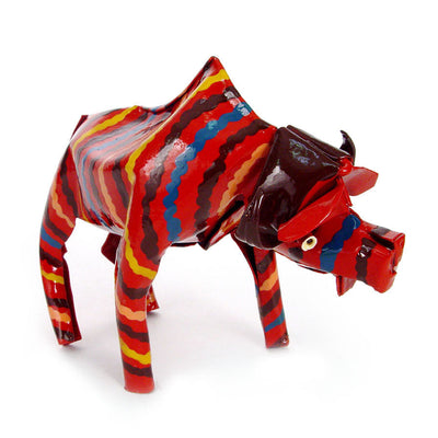 Small Tin Buffalo by Mbare Ltd - main product image for Resin Society