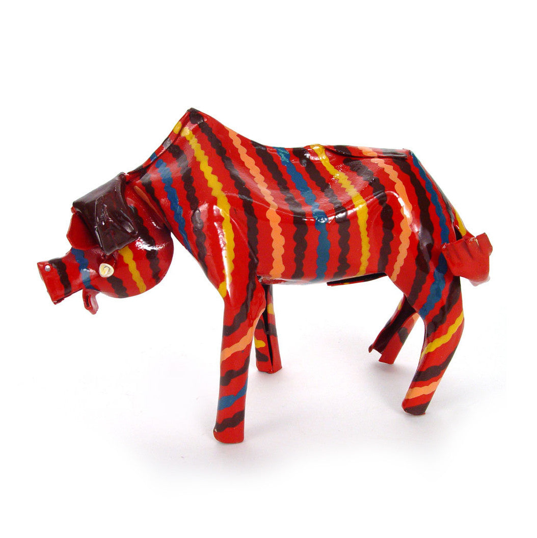 Small Tin Buffalo by Mbare Ltd - product image 3 for Resin Society