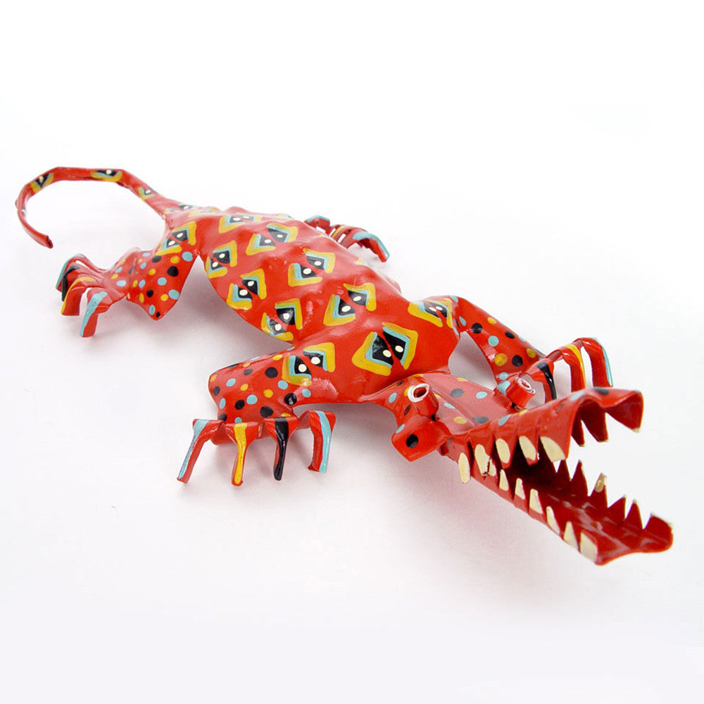 Small Tin Crocodile by Mbare Ltd - main product image for Resin Society
