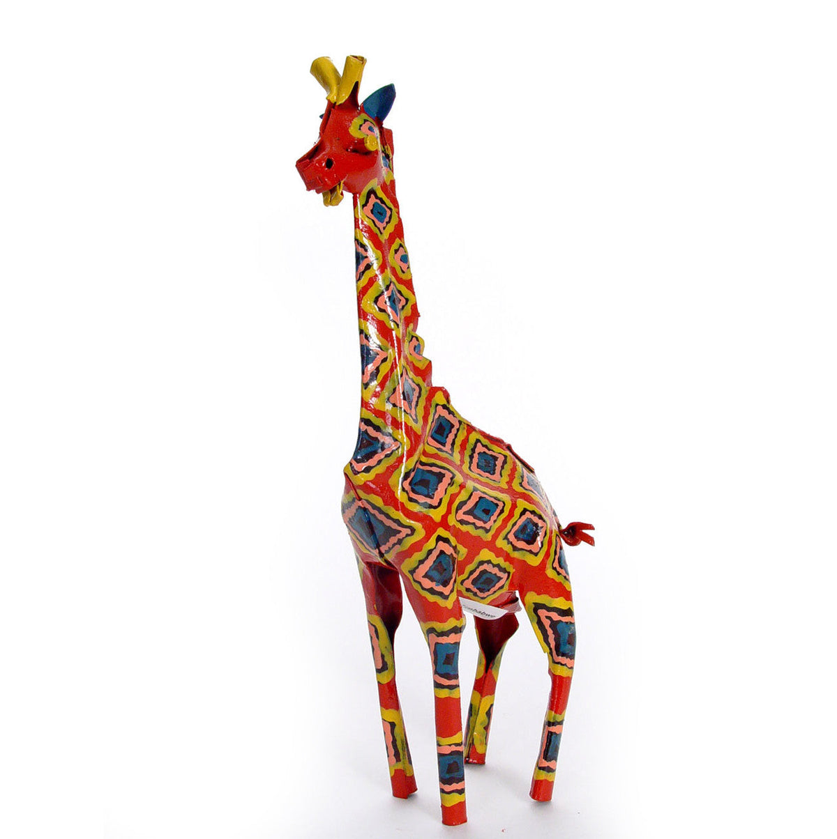 Small Tin Giraffe by Mbare Ltd - main product image for Resin Society