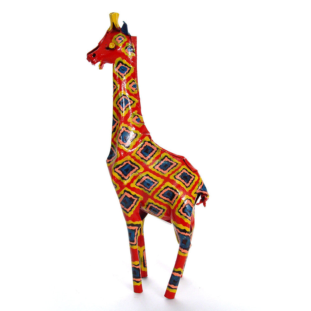 Small Tin Giraffe by Mbare Ltd - product image 3 for Resin Society