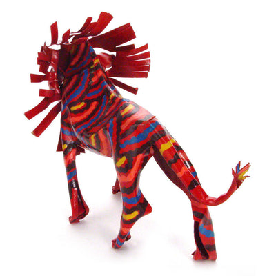 Small Tin Lion by Mbare Ltd - product image 2 for Resin Society