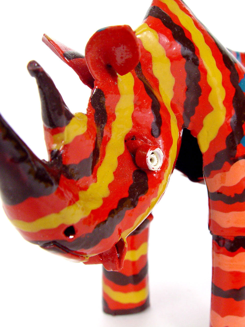 Small Tin Rhino by Mbare Ltd - product image 4 for Resin Society