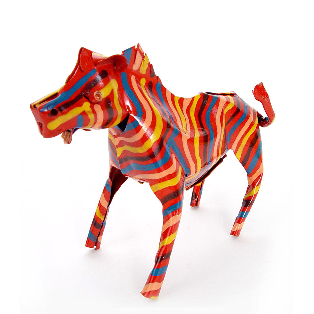 Small Tin Zebra by Mbare Ltd - main product image for Resin Society