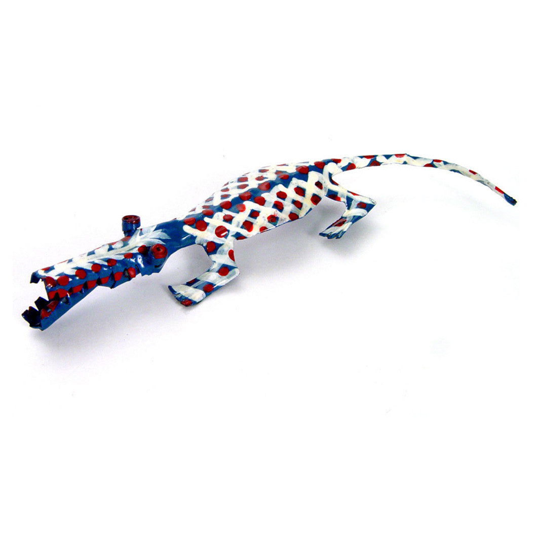 Tiny Tin Crocodile by Mbare Ltd - main product image for Resin Society