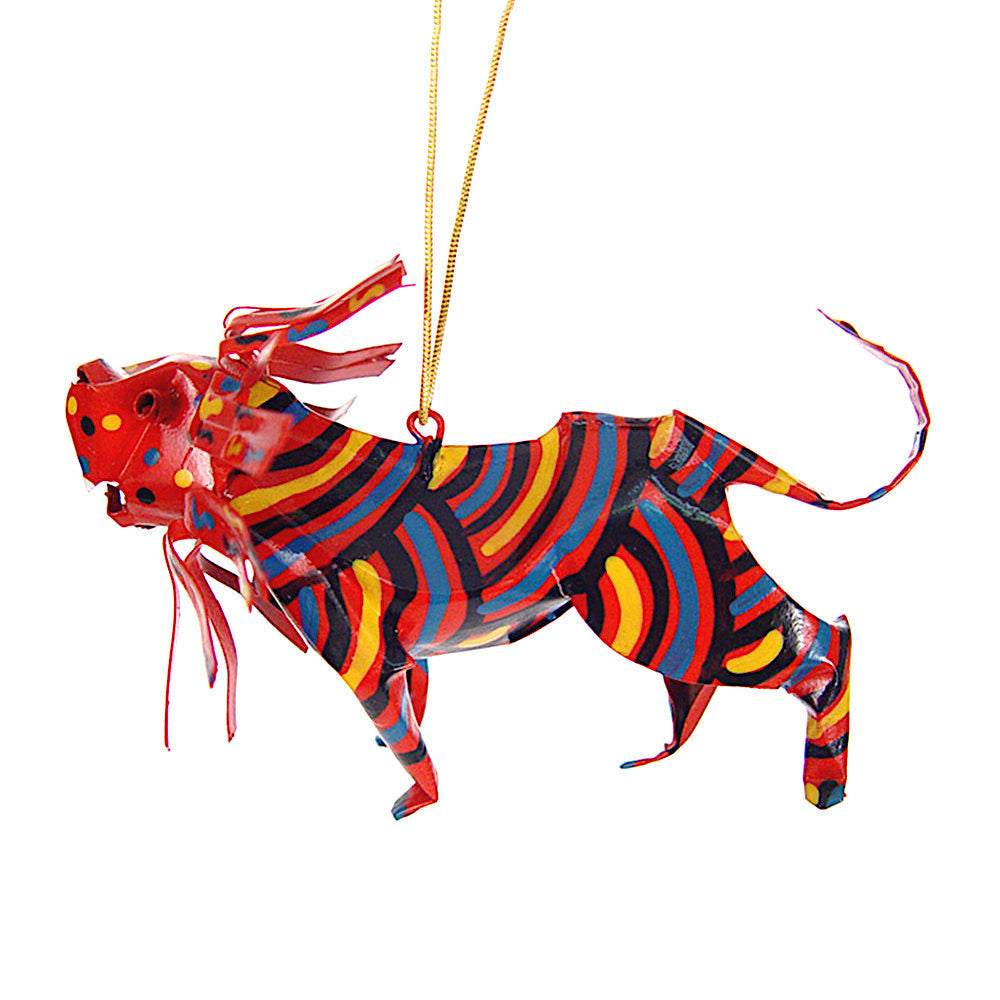Lion Ornament by Mbare Ltd - main product image for Resin Society