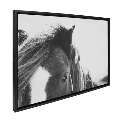 Sylvie Noble BW Framed Canvas by kateandlaurel - product image 8 for Resin Society