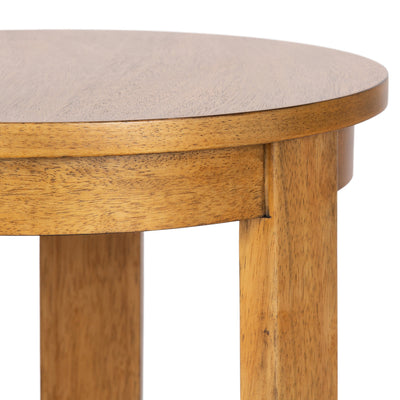 Foxford Round Wood Side Table