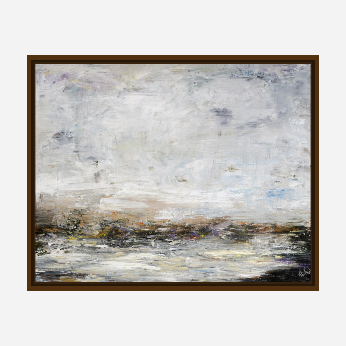 Purple Haze Artist Enhanced Canvas Print by John Beard Collection - product image 7 for Resin Society