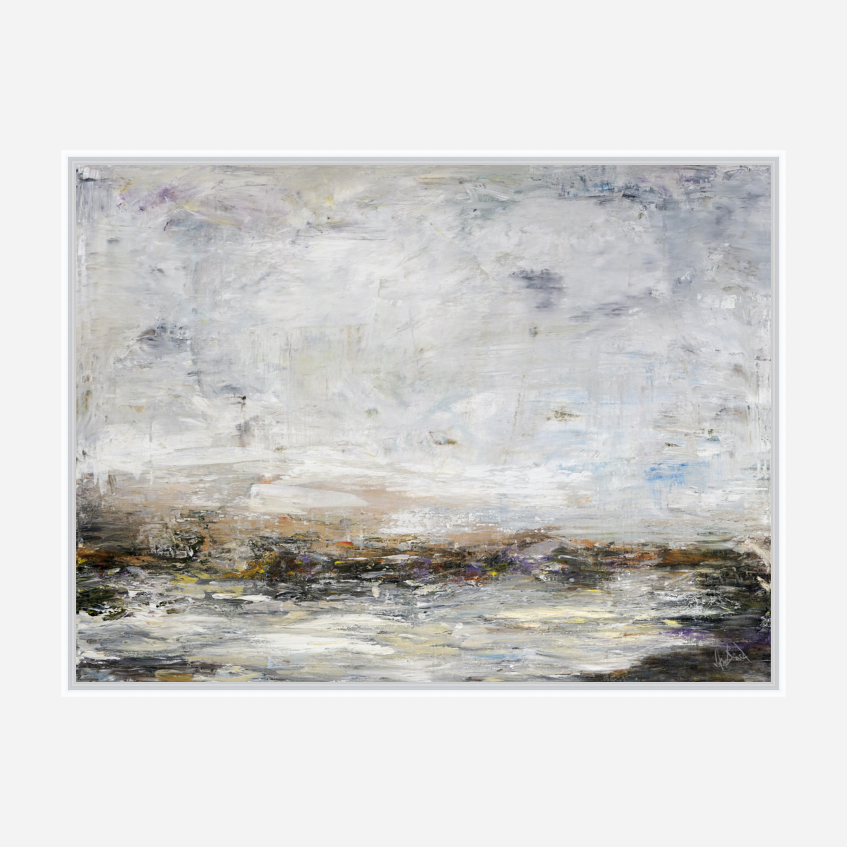 Purple Haze Artist Enhanced Canvas Print by John Beard Collection - product image 6 for Resin Society