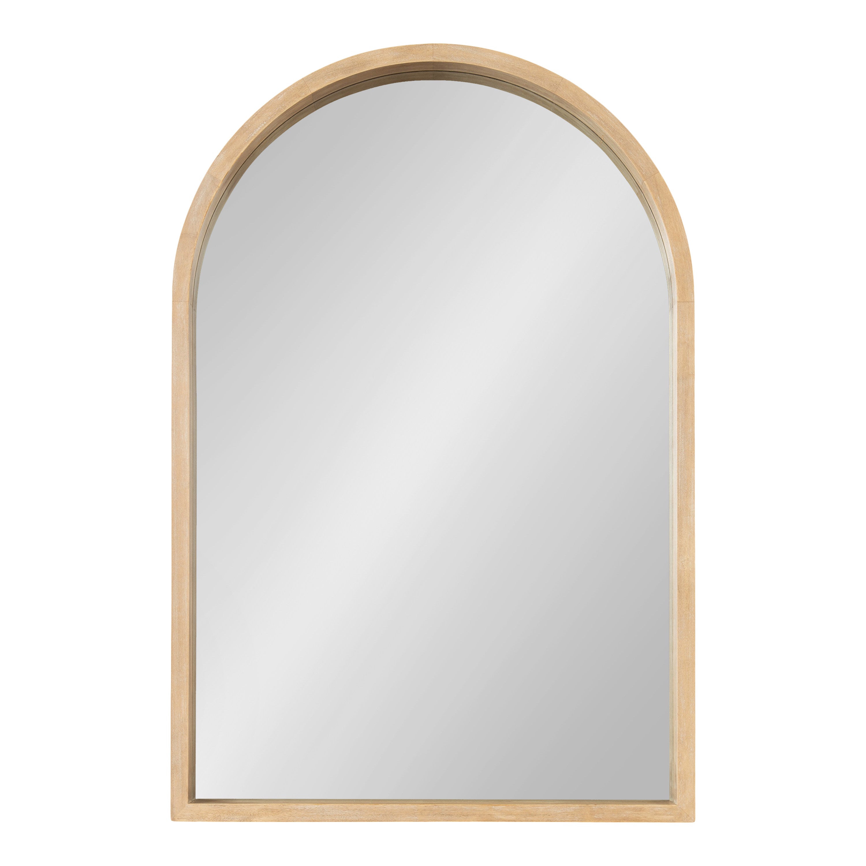 Hutton Wood Framed Arch Mirror by kateandlaurel - product image 3 for Resin Society