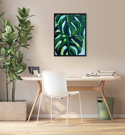 Sylvie Blank Framed Canvas 18x24