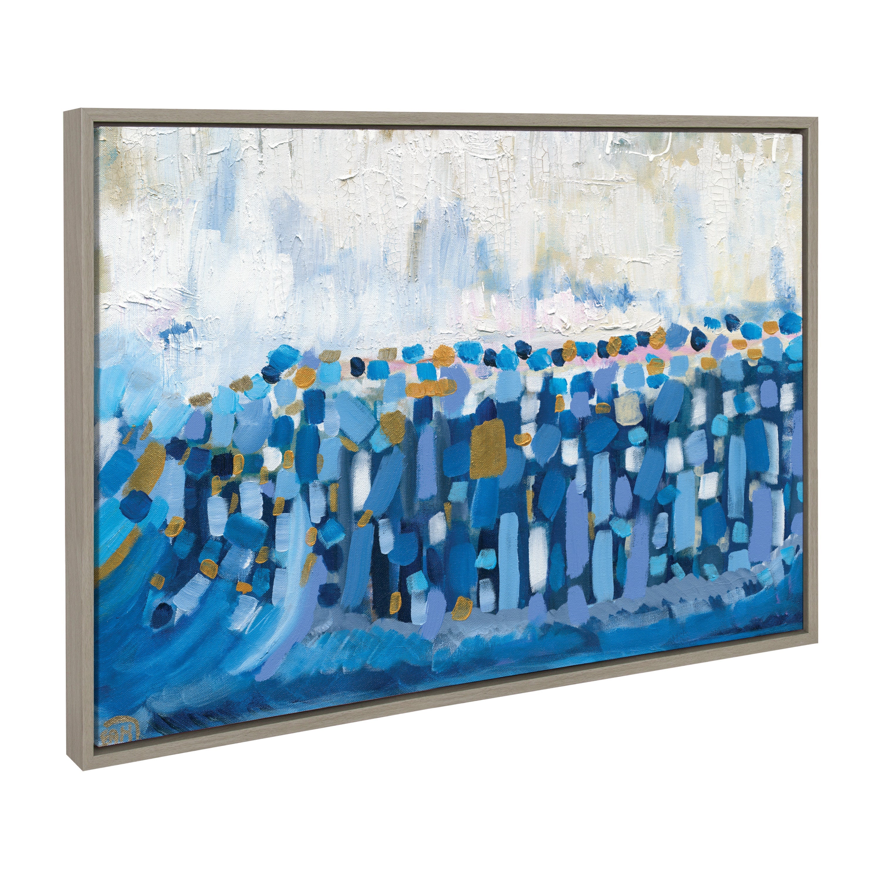 Sylvie Queen Elizabeth II Framed Canvas by Leah Nadeau by kateandlaurel - product image 9 for Resin Society