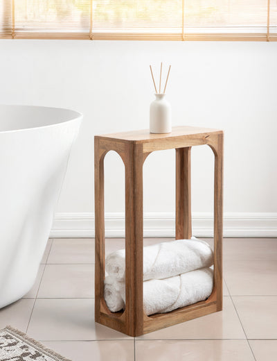 Dahl Wood Slim Side Table