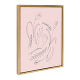 Sylvie We Are All OK Framed Canvas by kateandlaurel - product image 2 for Resin Society