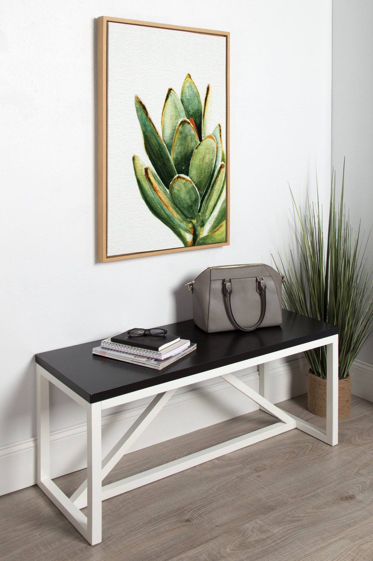 Sylvie Succulent 18 Framed Canvas by kateandlaurel - product image 4 for Resin Society