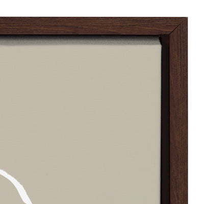 Sylvie Beige Going in Circles Framed Canvas Set by kateandlaurel - product image 3 for Resin Society