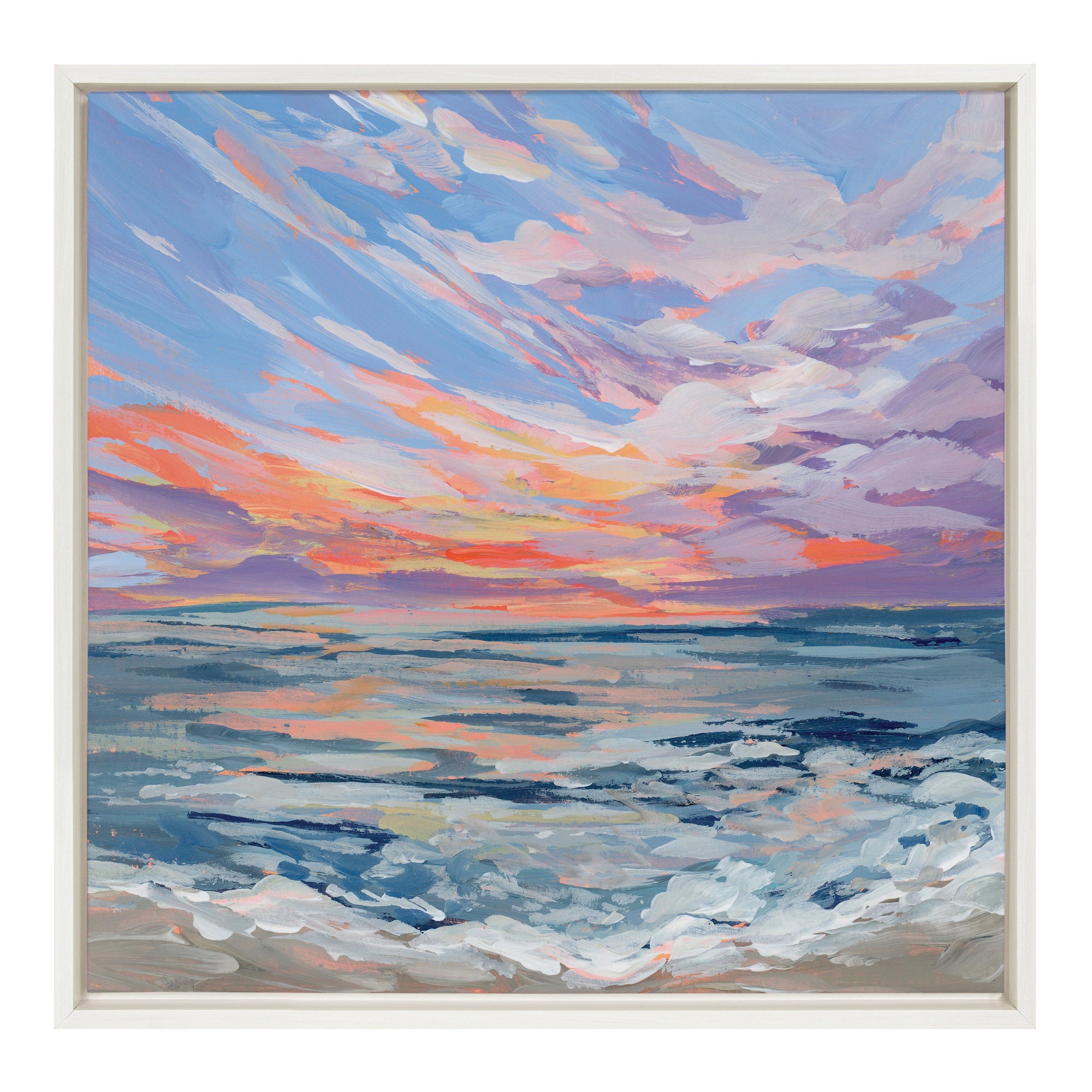 Sylvie Virginia Framed Canvas by Emily Kenney by kateandlaurel - main product image for Resin Society