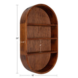 Hutton Wood Capsule Wall Shelf by kateandlaurel - product image 20 for Resin Society