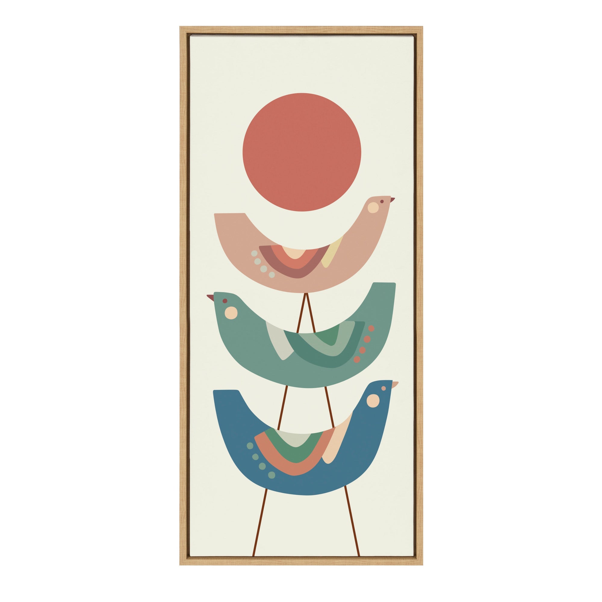 Sylvie Under the Sun Framed Canvas by kateandlaurel - product image 11 for Resin Society