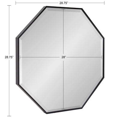 Rhodes Framed Octagon Wall Mirror by kateandlaurel - product image 14 for Resin Society
