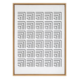 Sylvie Corners Framed Canvas by kateandlaurel - main product image for Resin Society