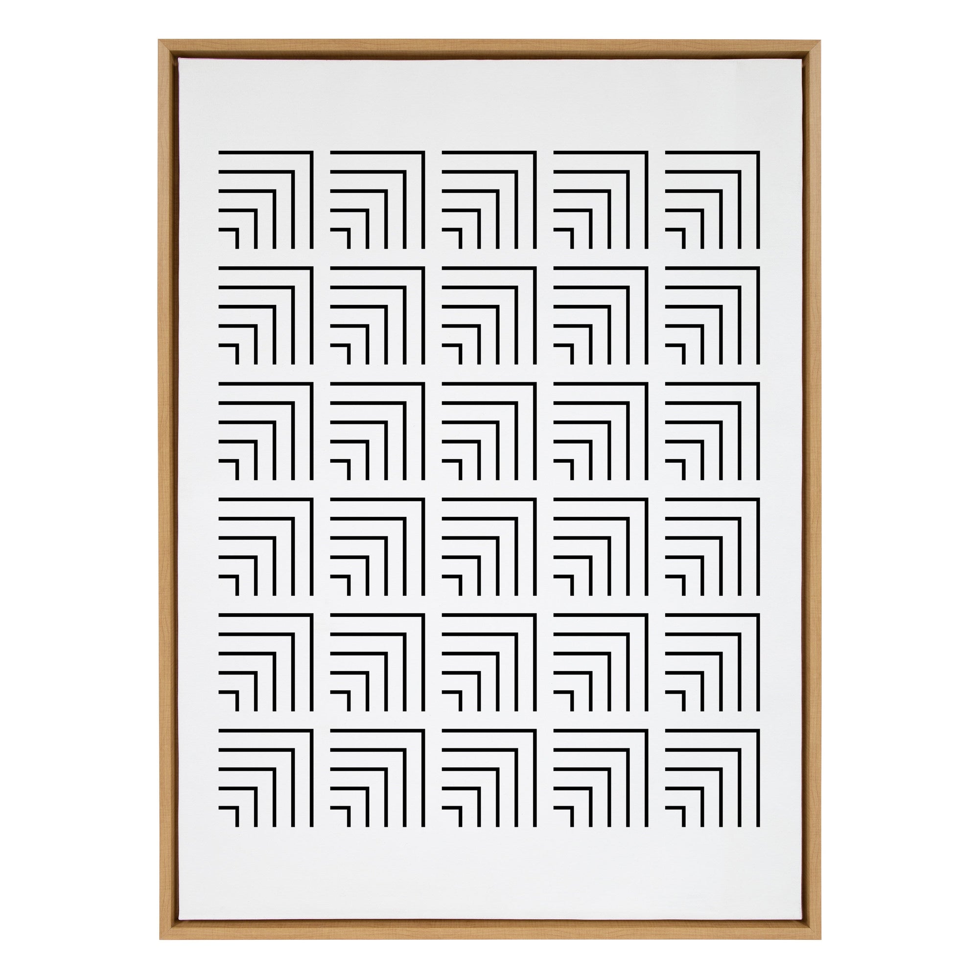 Sylvie Corners Framed Canvas by kateandlaurel - product image 10 for Resin Society