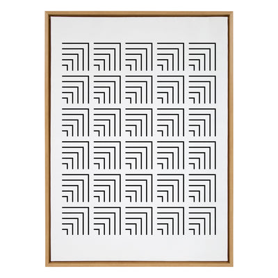 Sylvie Corners Framed Canvas by kateandlaurel - product image 10 for Resin Society