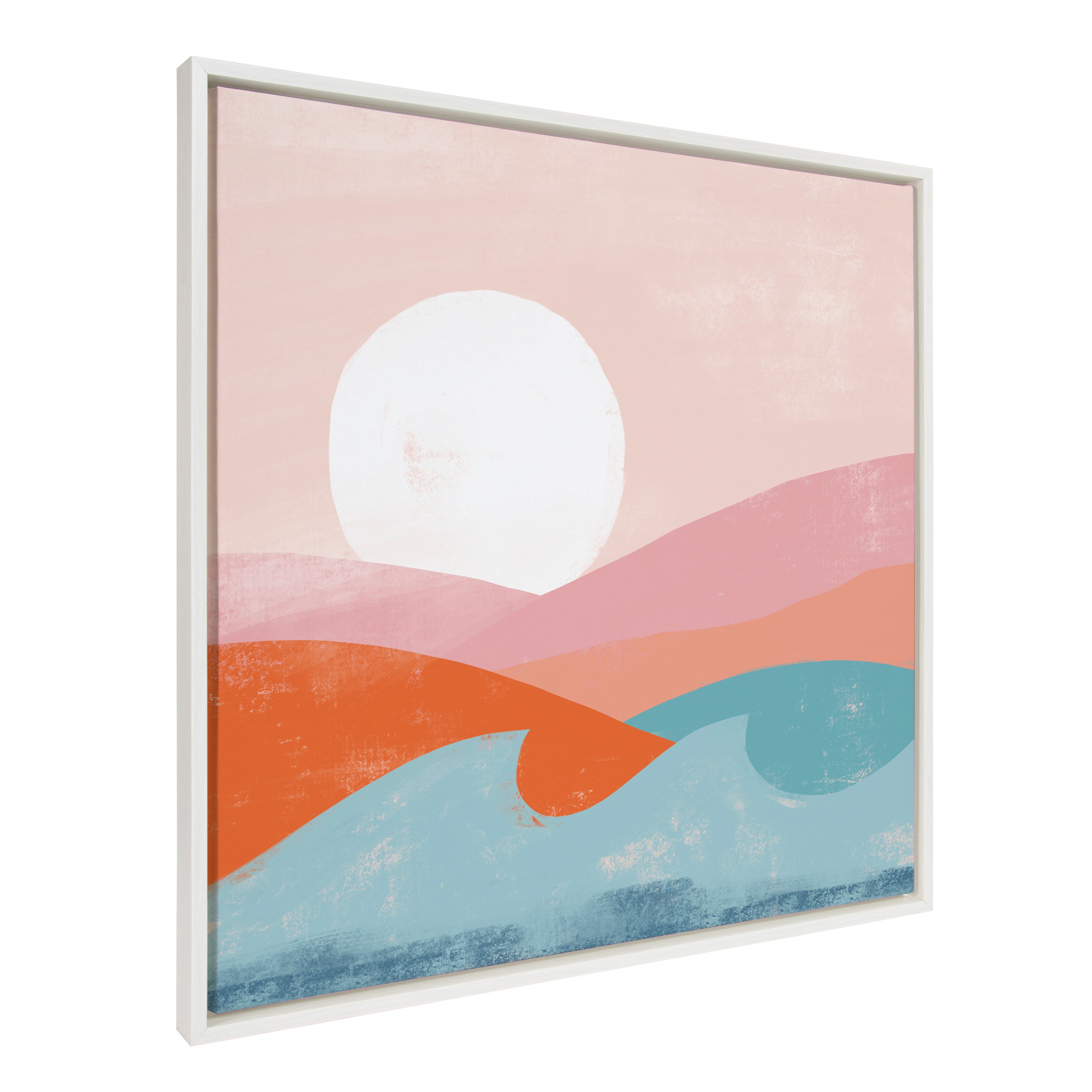 Sylvie Endless Summer Framed Canvas by kateandlaurel - product image 7 for Resin Society
