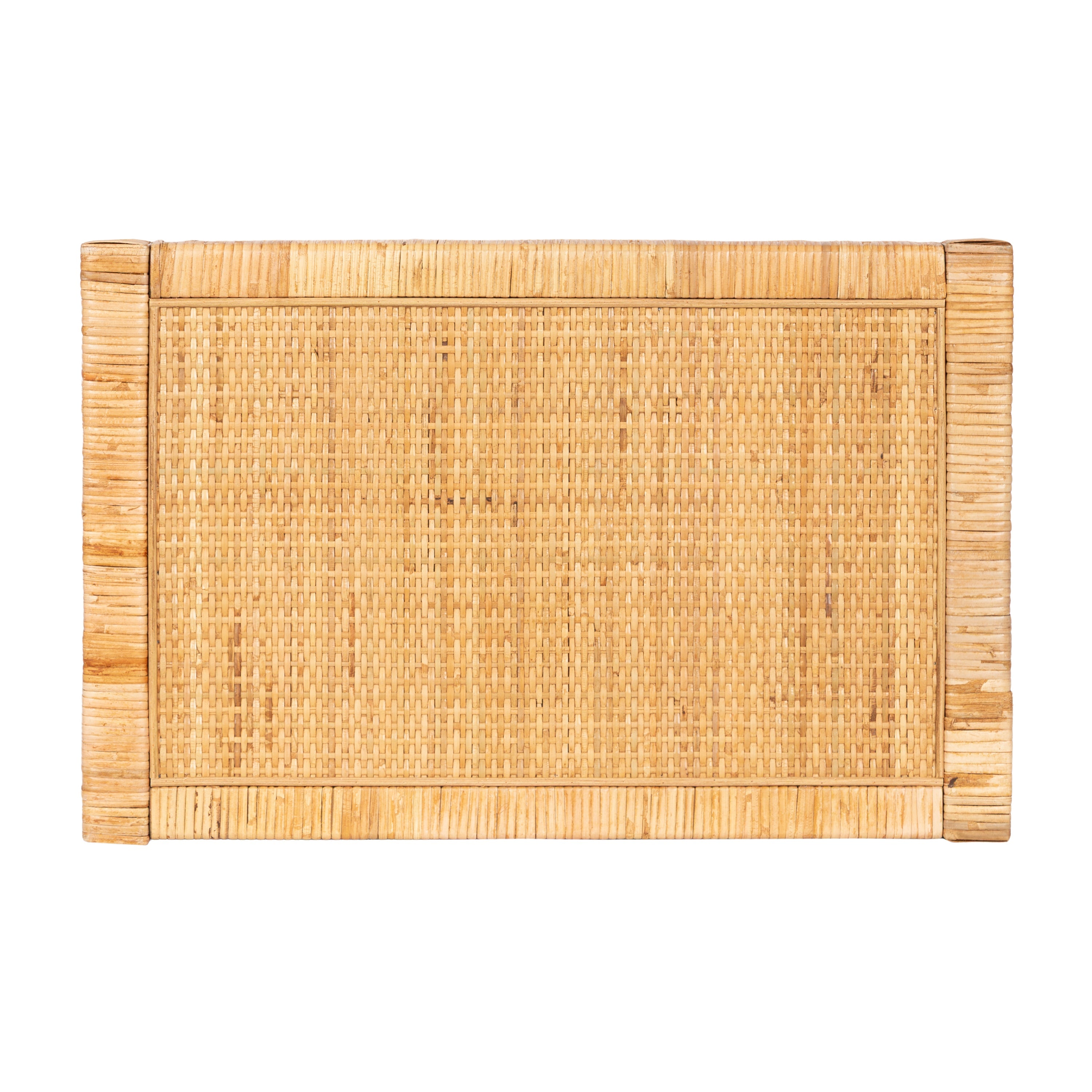 Rafina Rattan Rectangle Side Table