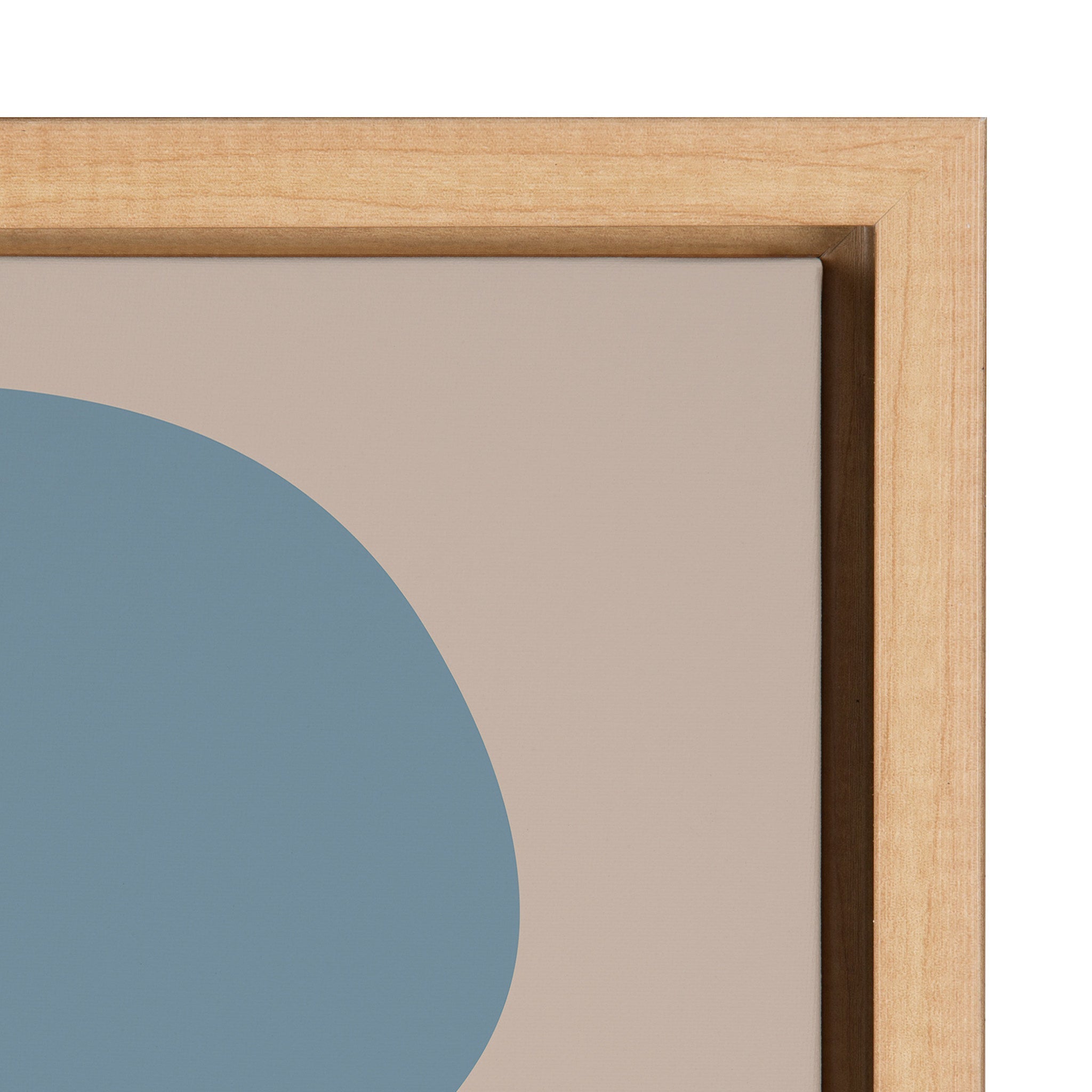 Sylvie We Persist Earthy Framed Canvas by kateandlaurel - product image 3 for Resin Society