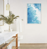 Sylvie Into the Blue Framed Canvas by kateandlaurel - product image 6 for Resin Society