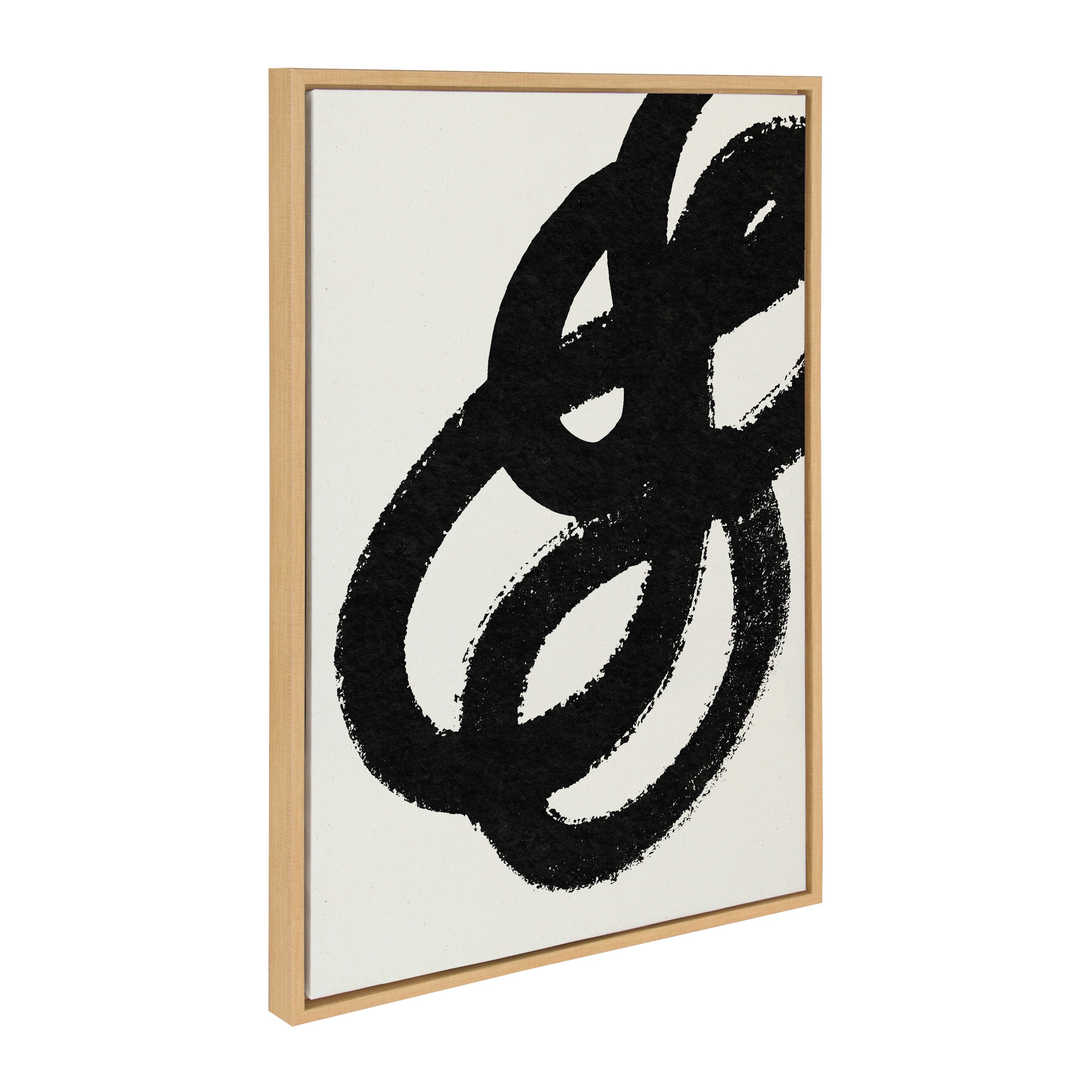 Sylvie Black Path, Follow the Path and This Way Framed Canvas by kateandlaurel - product image 8 for Resin Society