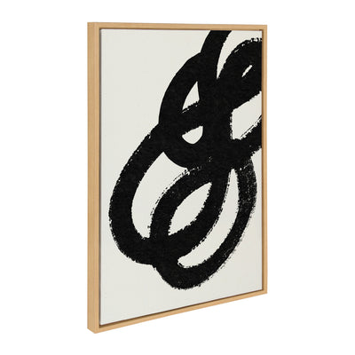Sylvie Black Path, Follow the Path and This Way Framed Canvas by kateandlaurel - product image 8 for Resin Society