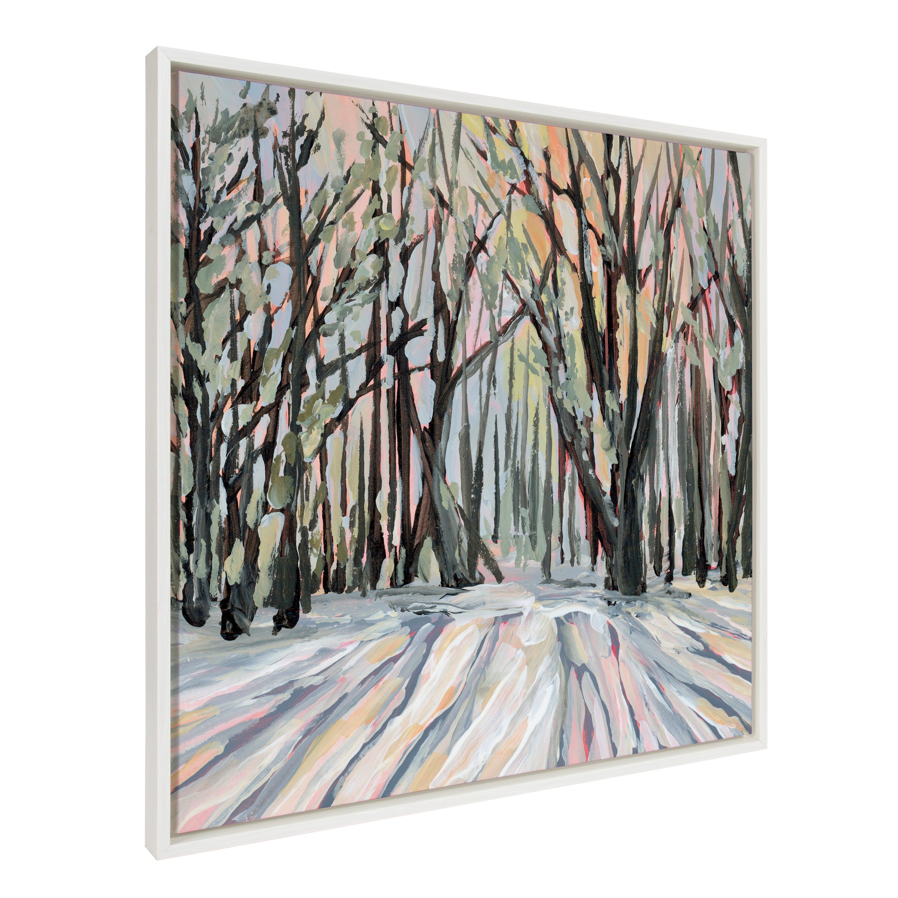 Sylvie Vermont Framed Canvas by Emily Kenney