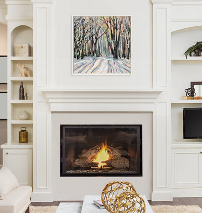 Sylvie Vermont Framed Canvas by Emily Kenney