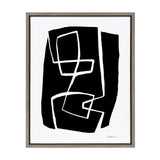 Sylvie Modern Meeting Forms Framed Canvas by kateandlaurel - product image 9 for Resin Society