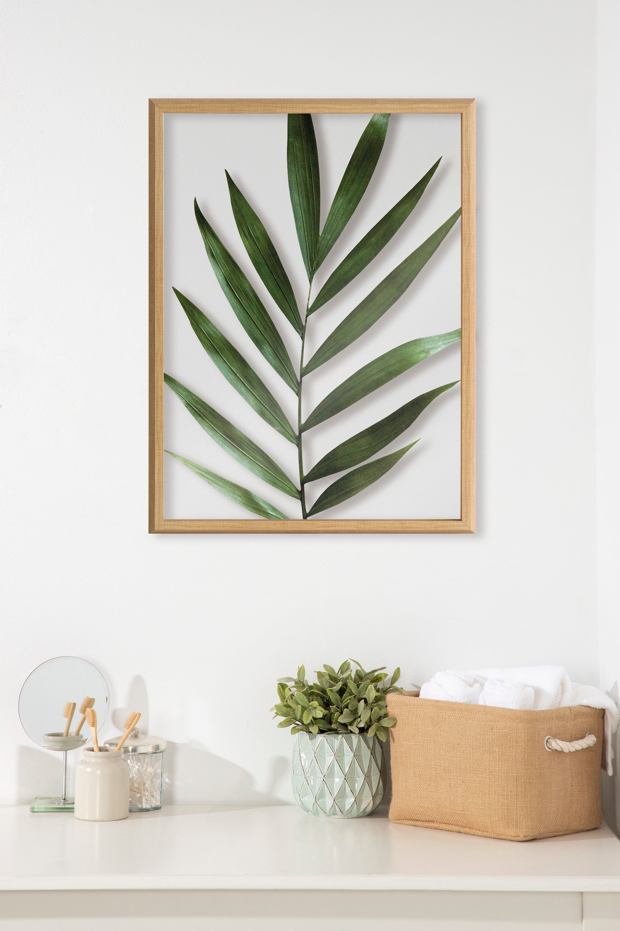 Blake Botanical 5F Framed Printed Glass by Amy Peterson by kateandlaurel - product image 17 for Resin Society