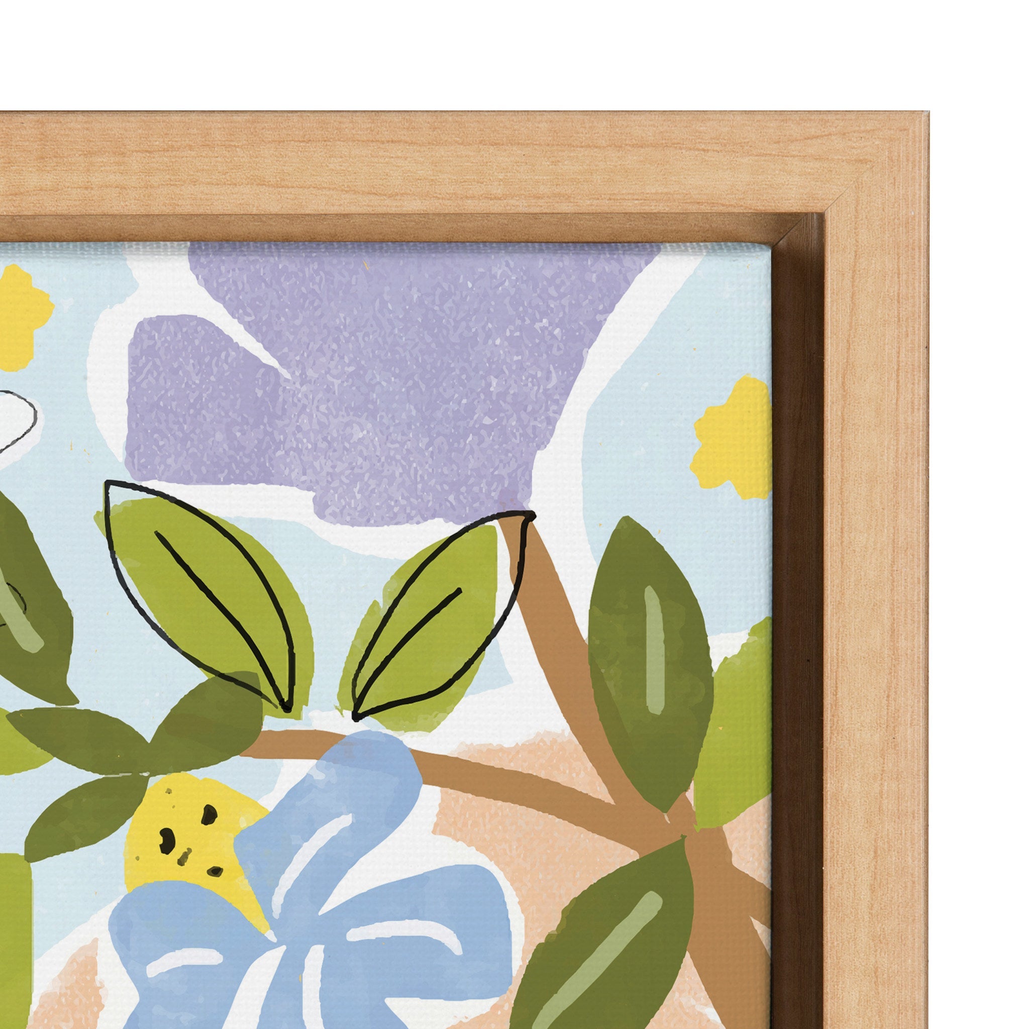 Sylvie Beauty Around Me Framed Canvas by kateandlaurel - product image 3 for Resin Society